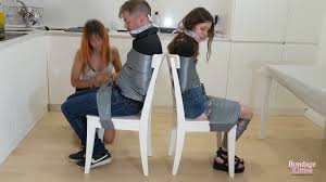 BoundHub - Couple tied up by babysitter