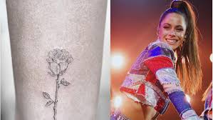 Una especie de yahova krisna. Tini Stoessel Compartio Su Nuevo Y Delicado Tatuaje En Instagram Ciudad Magazine