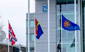 Digital feiring av kvenfolkets dag. Kvenenes Dag Tromso Kommune Her Vaier Kvenenes Eget Flagg Utenfor Radhuset