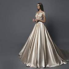Super Romantic Gold Wedding Dress With Lace Top By Eva Lendel Wedding Dresses Lace Gold Wedding Gowns Romantic Wedding Dress Lace