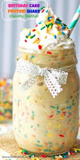 Birthday Cake Protein Shake Recipe Birthday Cake Protein Shake Healthy Dairy Free Paleo Kelley And Cricket Recipe Healthy Protein Shakes Vanilla Protein Shakes Shake Recipes