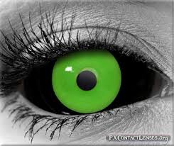 Image result for black sclera contacts