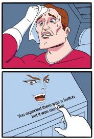 Kono Button Da If You Love Anime Then Don T Click Here Huntinganime Manga Anime Memes Otaku Funny Memes Anime Memes