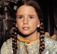 With my hair in rag curlers, I feel like Harriett Oleson. Or Nellie.