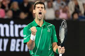 The winner of the match meets federer in the semifinal. Novak Djokovic Wins Australian Open Tightens Grand Slam Race The New York Times