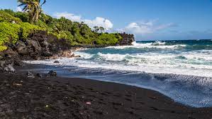 Hotels in der nähe von honokalani black sand beach, hana: Reservations At Black Sand Beach Maui Gypsy Guide Driving Tour Apps