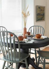 my diy thrifted dining table chairs