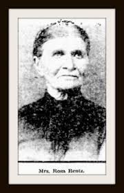 Eva Rosina “Rosa” Huber Rentz (1823-1909)