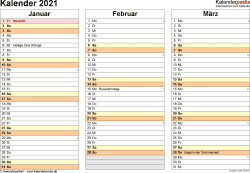 Besonders oft werden unsere familienkalender / familienplaner, unsere fotokalender und unsere monatskalender ausgedruckt. Kalender 2021 Zum Ausdrucken Als Pdf 19 Vorlagen Kostenlos