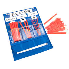 buy counting and place value pocket chart tts international