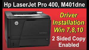 This driver package is available for 32 and 64 bit pcs. How To Install Hp Laserjet Pro 400 Printer M401dn Software And Driver Youtube