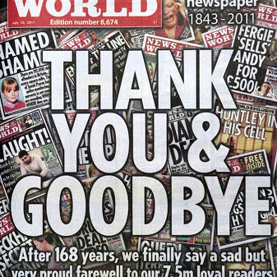 Inside the last day of The News Of The World | The Independent | The  Independent