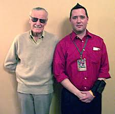 Amazing! Cadillac men meet real comic book hero