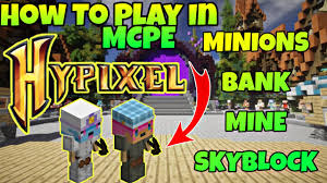 We did not find results for: How To Play Hypixel Server With Minions On Minecraft Pe Skyblock On Android 2020 Server Youtube