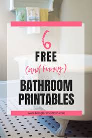 Free Printable Bathroom Posters 6 Free And Funny Bathroom Printables Freebathroomdesign Bathroom Printables Printable Bathroom Signs Bathroom Signs