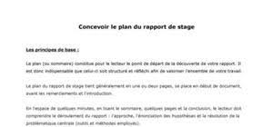 Lettre de remerciement stage 3ème : Remerciements D Un Rapport De Stage Exemples Gratuits