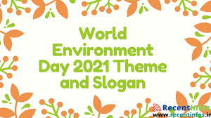 The theme of this year's world environment day is ecosystem restoration. Pxqpku9x Ua9km