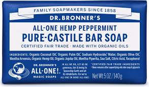 pure castile bar soap made with organic