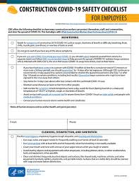 The epa lists 10 agents on their website. Construction Covid 19 Checklists For Employers And Employees Cdc
