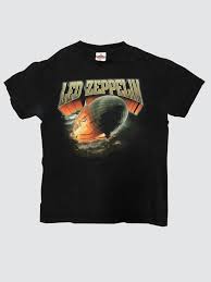 Vintage Led Zeppelin Rare Vintage Band Tee Size S Short Sleeve T Shirts For Sale Grailed Vintage Band Tees Cheap Mens Fashion T Shirt