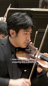 Jun Iwasaki, Concertmaster of your KC Symphony #kc #classicalmusic  #kcevents #violin #concertmaster