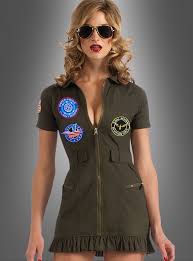 Available for men, women, and kids. Top Gun Kostum Pilotin Fur Damen Bei Kostumpalast