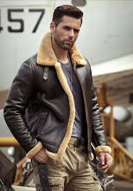799 0us 2019 New Shearling Coat Mens Brown B3 Bomber Jacket Leather Jacket Mens Winter Coats Fur Jacket Sheepskin Coat Genuine Leather Coats Aliexpress Mens Shearling Jacket Black Outfit Men Leather Jacket
