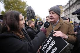 Jeremy Clarkson joins thousands of protesting farmers | The Northern Farmer