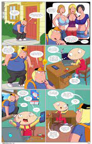 Stewie takes over in these erotic family guy hentai comics