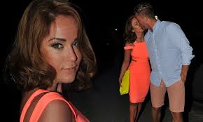 Vicky Pattison plants a kiss
