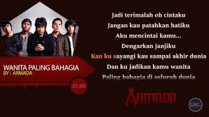 Wanita paling bahagia armada cover. Armada Wanita Paling Bahagia Lirik Youtube