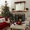 Leuchtende häuschen als dekoration für weihnachten. 3