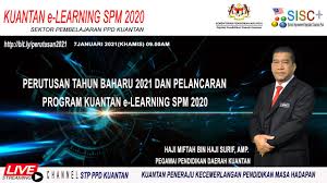 Pejabat pendidikan daerah kota kinabalu objektif ts 25 1 mengaplikasi konsep dan amalan pd. Perutusan Tahun Baharu 2021 Pelancaran Kuantan E Learning Spm 2020 Youtube