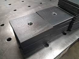 Base Plates Ready For Welding Welding Table Welding Plates