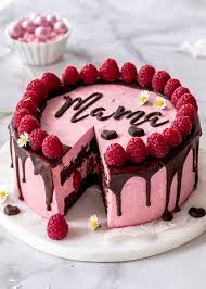 Der 60te geburrtstag gehört nämlich mit zu. Himbeermousse Torte Zum Muttertag Emma S Lieblingsstucke