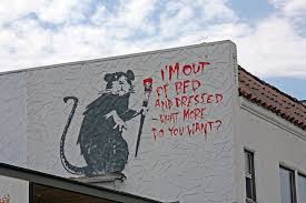 Banksy Tags Hollywood In Pictures Banksy Street Artists Banksy Work