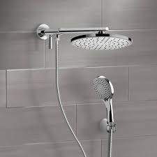 Maybe you would like to learn more about one of these? Remer Dsh01 By Nameek S Orsino Dual Shower Head Set With 2 Way Diverter Shower Head Arm Thebathoutlet