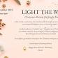 Light The Way: THE Christmas Retreat for Single Mums event image