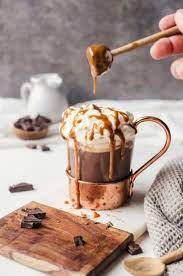 Best Spiked Hot Chocolate Recipe Warm Alcoholic Drinks Spiked Hot Chocolate Recipe Gourmet Hot Chocolate Hot Chocolate Recipes