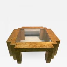 Afra & tobia scarpa 'artona' coffee table. Milo Baughman Burlwood Coffee Table By Milo Baughman