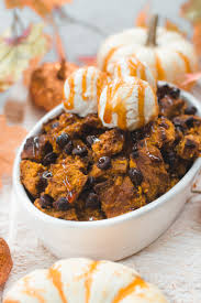 Canola oil, salt, pumpkin puree, maple syrup, pumpkin pie spice and 5 more. Vegan Pumpkin Chocolate Chip Bread Pudding Radiant Rachels