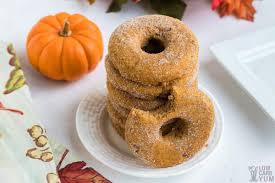 I didn't make the glaze or any toppings, but they are pretty good by themselves! Keto Pumpkin Donuts Sugar Free Gluten Free Low Carb Yum