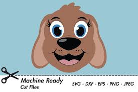 Download Cute Dog Svg Cut Files Png Dog Clipart Happy Puppy Face 463624 Svgs Design Bundles