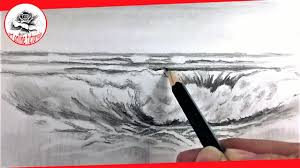 Final dimensions (width x height): How To Draw Sea Waves With Pencil Drawing Techniques Youtube