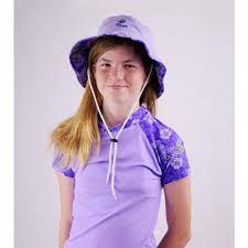 Girl S Bucket Hat Floral Tuga Sunwear Girl With Hat Floral Bucket Hat Sun Protection Hat