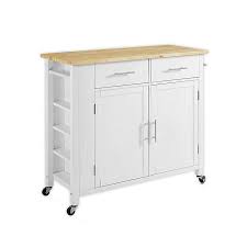 You can buy the crosley newport kitchen island for the special price of $319.99. Crosley Savannah Wood Top Kitchen Island Cart In White Bed Bath Beyond