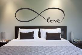 Love Infinity Symbol Bedroom Wall Decal Love Bedroom Decor Home Decor Infinity Loop Wall Quote Vinyl Lettering Home Decor Home Wall Decals For Bedroom