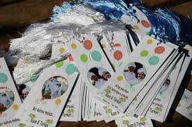 Bookmark Davetiye Bebek Bebek Yelek