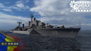 Maybe you would like to learn more about one of these? Supertest Pan American Tier X Destoryer 20 De Julio Worldofwarships
