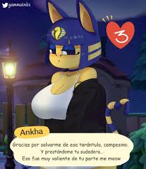 Ankha bond level porn comic (animal crossing,). Catgirl comic porno.